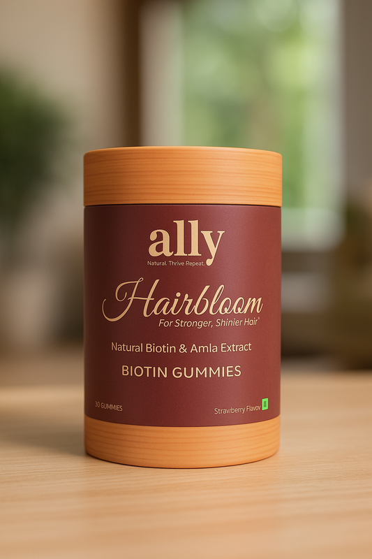 HairBloom - For Stronger & Shinier Hair -Biotin Gummies