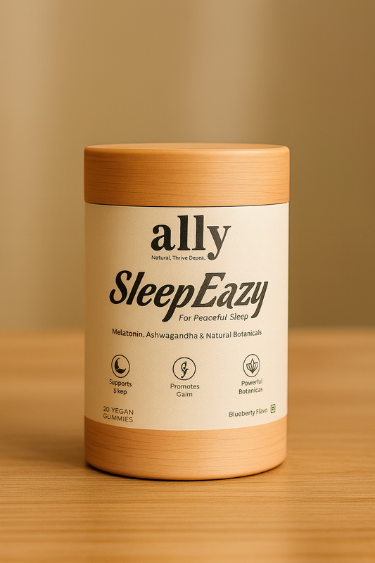 SleepEazy Gummies – For Peaceful Sleep - Melotonin, Ashwagandha & Natural Relaxants